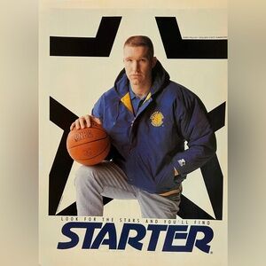 Starter | Vintage 1990s Magazine Advertisement